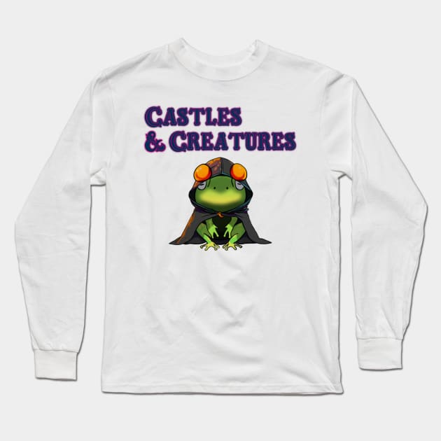 Castles & Creatures - The Frog Assassin and Castle Guardian Long Sleeve T-Shirt by FallenClock